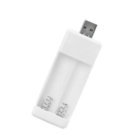 Free USB charger and rechargeable batteries included